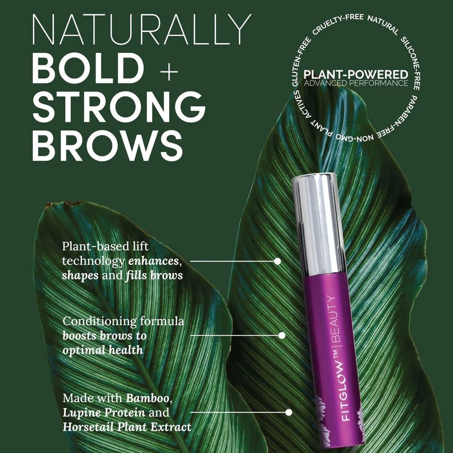 Plant Protein Brow Gel - Grey | Fitglow Beauty