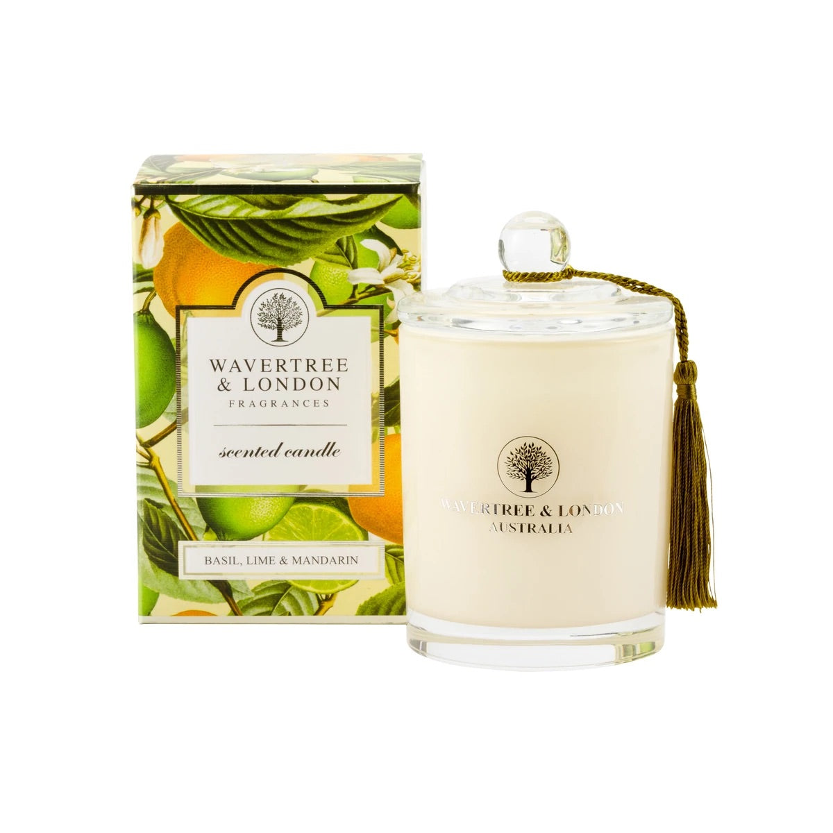 Basil, Lime & Mandarin Candle