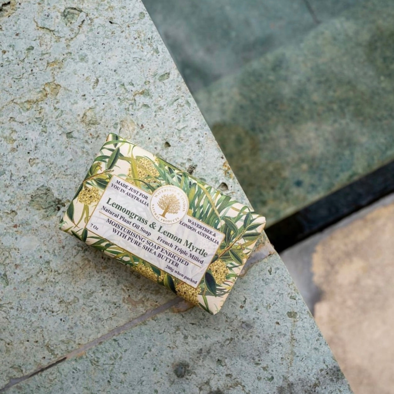 Lemongrass & Lemon Myrtle Soap Bar